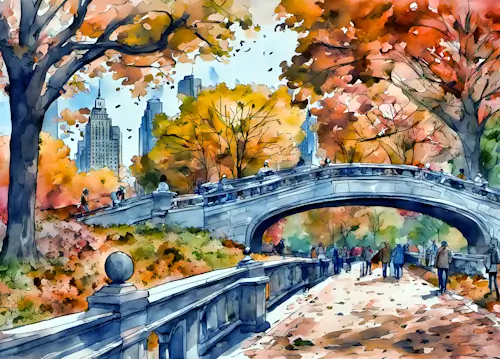 Saturday In The Park – Saturday’s Daily Jigsaw Puzzle