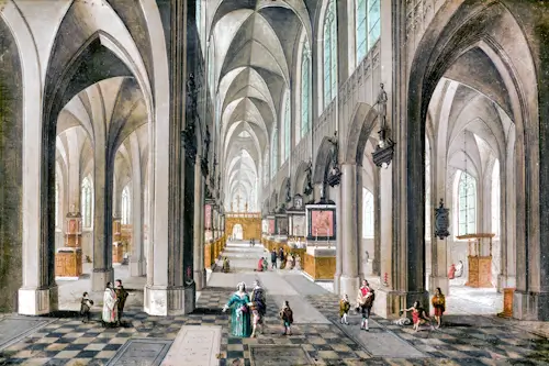 Sunday Daily Jigsaw Puzzle – Antwerp Cathedral