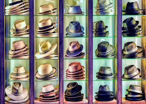 Hats – Saturday’s Well Dressed Jigsaw Puzzle