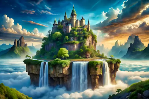 Fantasy Castle – Sunday’s Daily Jigsaw Puzzle
