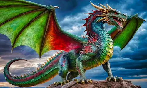 Dragon – Monday’s Daily Jigsaw Puzzle