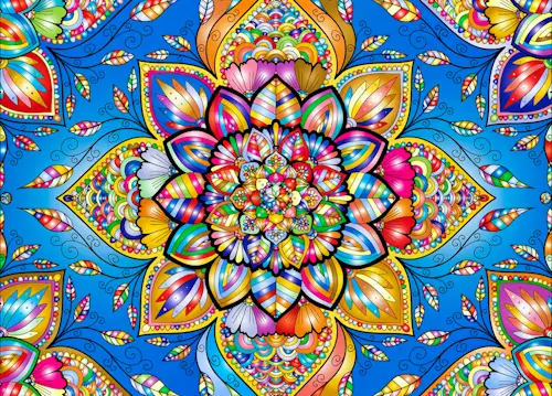 Mandala – Thursday’s Jigsaw Puzzle