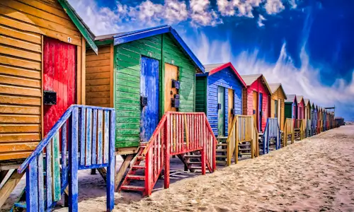 Beach Huts – Sunday’s Daily Jigsaw Puzzle