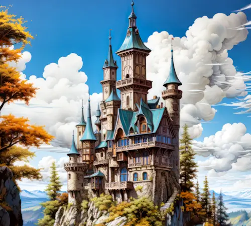 Visit To A Castle – Tuesday’s Daily Jigsaw Puzzle