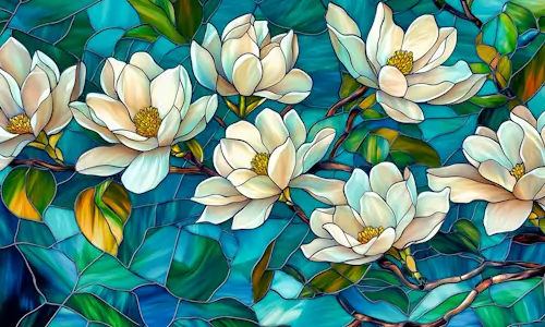 Stained Glass Revisited – Saturday’s Daily Jigsaw Puzzles