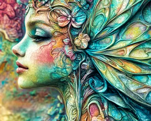 Abstract Woman – Monday’s Daily Jigsaw Puzzle