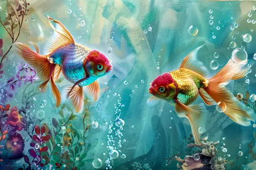 Two Fish – Saturday’s Daily Jigsaw Puzzle