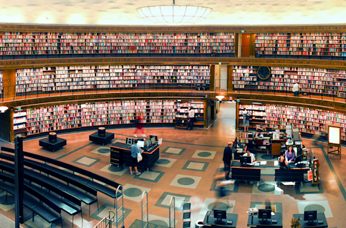 Round Library – Saturday’s Daily Jigsaw Puzzle