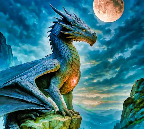 Dragon – Monday’s Daily Jigsaw Puzzle