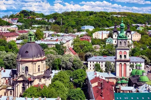 Lviv, Ukraine – City of the Lion – Tuesday’s Daily Jigsaw Puzzle