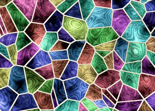 Colorful Mosaic – Sunday’s Daily Jigsaw Puzzle