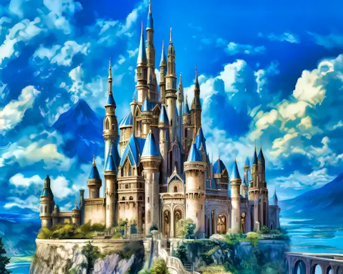 Castles In The Sky – Saturday’s Daily Jigsaw Puzzle