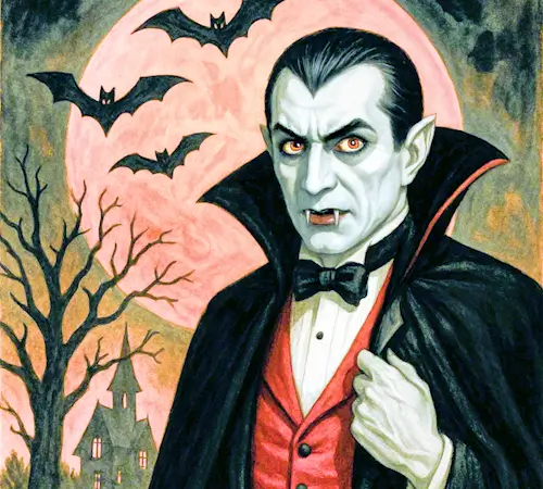 Halloween Vampire – Friday’s Daily Jigsaw Puzzle