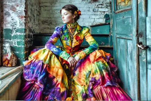 Hiding From Her Prom Date – Tuesday’s Daily Jigsaw Puzzle