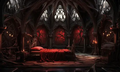 Scary Bedroom – Wednesday’s Daily Jigsaw Puzzle