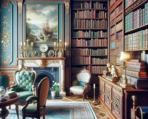 A Quiet Place – The Library – Tuesday’s Daily Jigsaw Puzzle