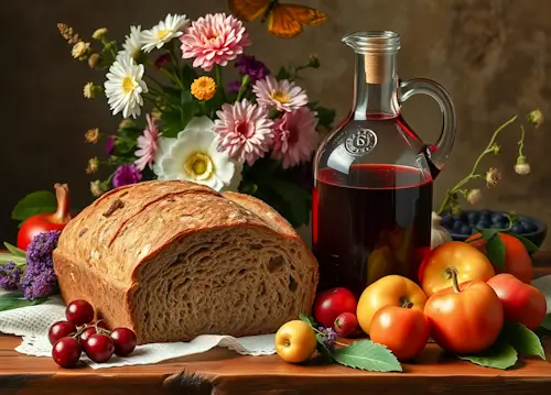 A Loaf of Bread, A Jug of Wine, and Thou – Saturday’s Daily Jigsaw Puzzle