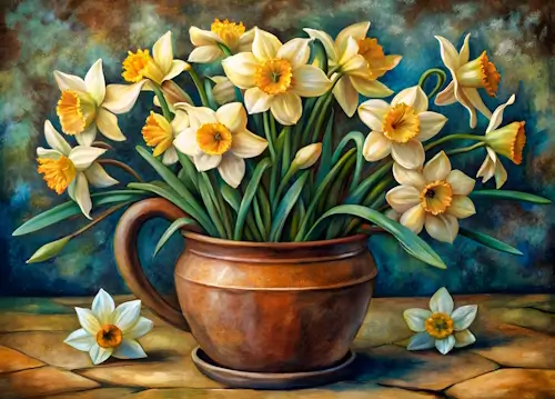 Still Life Flowers – Thursday’s Daily Jigsaw Puzzle