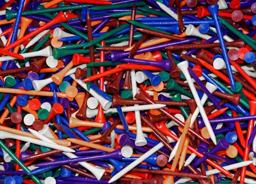 Golf Tees – Monday’s Jigsaw Puzzle