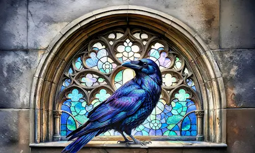 Tuesday’s Daily Jigsaw Puzzle – The Crow