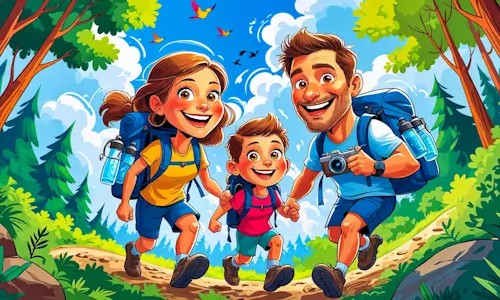 Happy Campers – Friday’s Jigsaw Puzzle