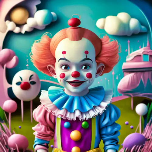 Monday’s Daily Jigsaw Puzzle – The Little Clown