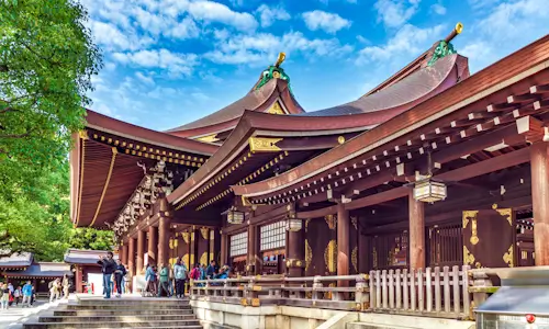 Meiji Temple – Tuesday’s Daily Jigsaw Puzzle