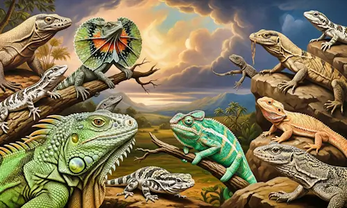 Lizards – Tuesday’s Jigsaw Puzzle