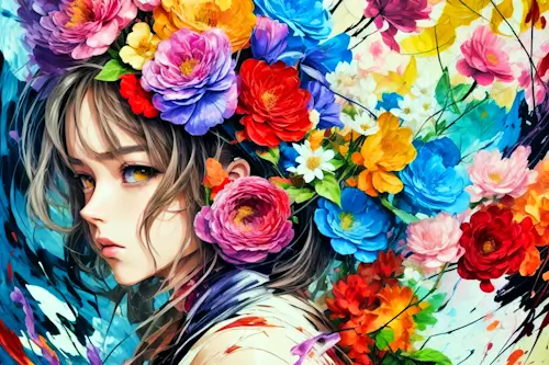 The Flower Girl – Tuesday Jigsaw Puzzle