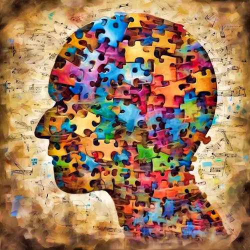 Abstract Jigsaw Puzzle Man – Saturday’s Jigsaw Puzzle