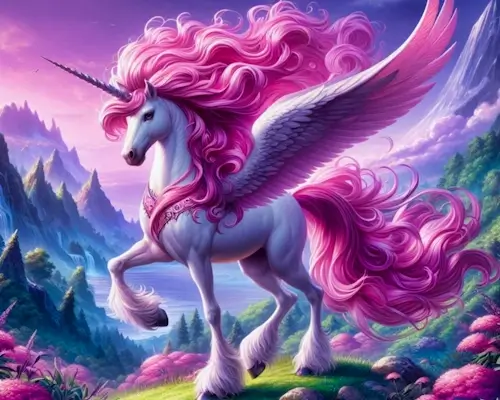 Monday’s Daily Jigsaw Puzzles – Flying Unicorn