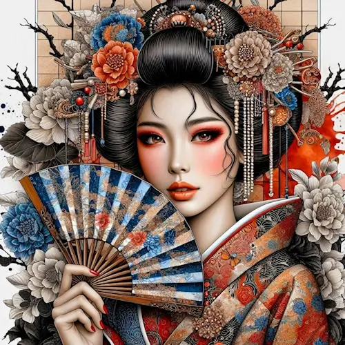 Beautiful Asian Woman – Friday’s Daily Jigsaw Puzzle