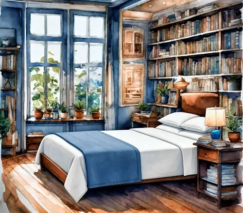 Wednesday’s Daily Jigsaw Puzzle – Tidy Bedroom
