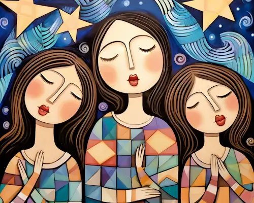 Singing Ladies – Monday’s Free Daily Jigsaw Puzzle