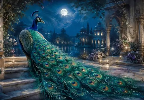 Saturday’s Daily Jigsaw Puzzle – Peacock