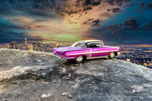 Car At Sunset – Sunday’s Jigsaw Puzzle