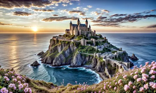 Beautiful Fantasy Castle – Wednesday’s Daily Jigsaw Puzzle
