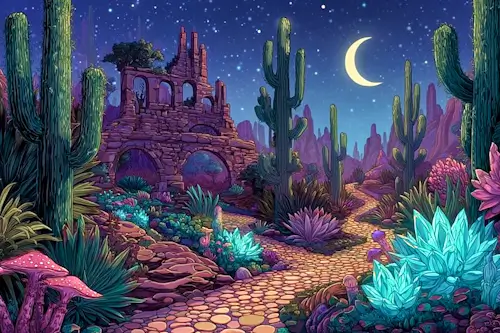 Thursday’s Daily Jigsaw Puzzle – Desert Path