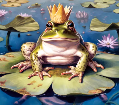 King Frog – Tuesday’s Jigsaw Puzzles – Play Now!