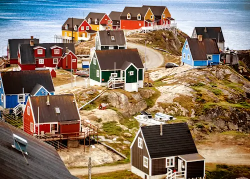 Sunday’s Jigsaw Puzzle – Greenland Fishing Village