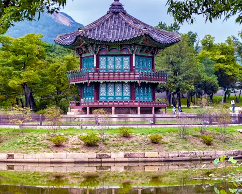 Hyangwonjeong Pavilion – Monday’s Daily Jigsaw Puzzle