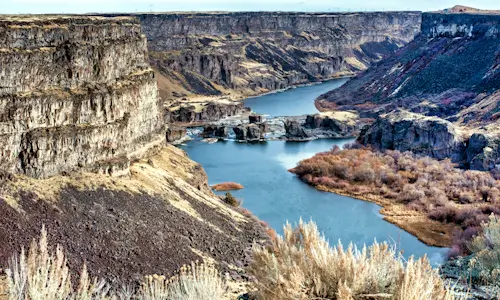 Tuesday’s Jigsaw Puzzle – Snake River Canyon