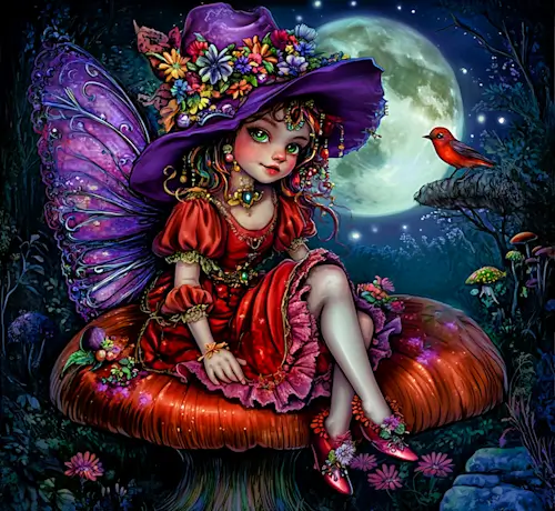Fancy Fairy Girl – Sunday’s Jigsaw Puzzle