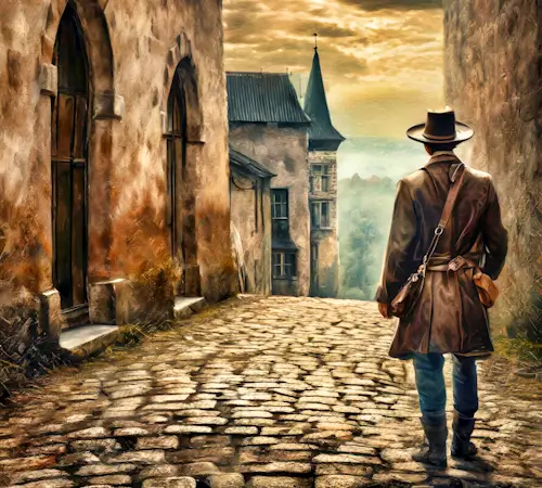 Tuesday’s Daily Jigsaw Puzzle –  Kung Fu, The Traveler