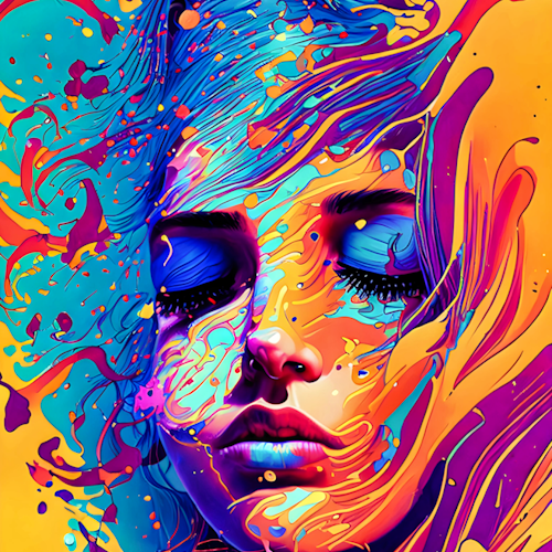 Abstract Woman – Friday’s Jigsaw Puzzle